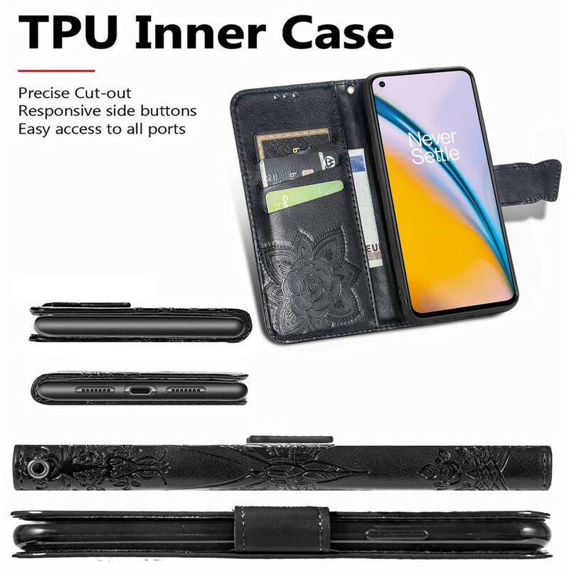 Kotelot OnePlus Nord 2 5G Half Butterflies