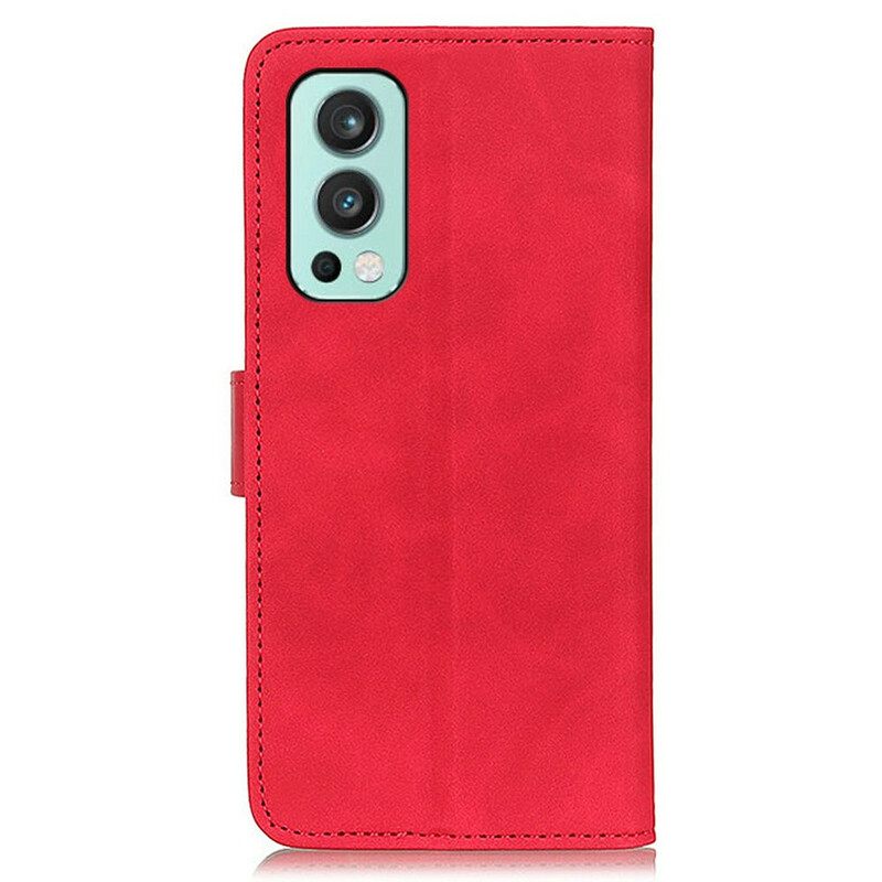 Kotelot OnePlus Nord 2 5G Mate Vintage Leather Effect Khazneh