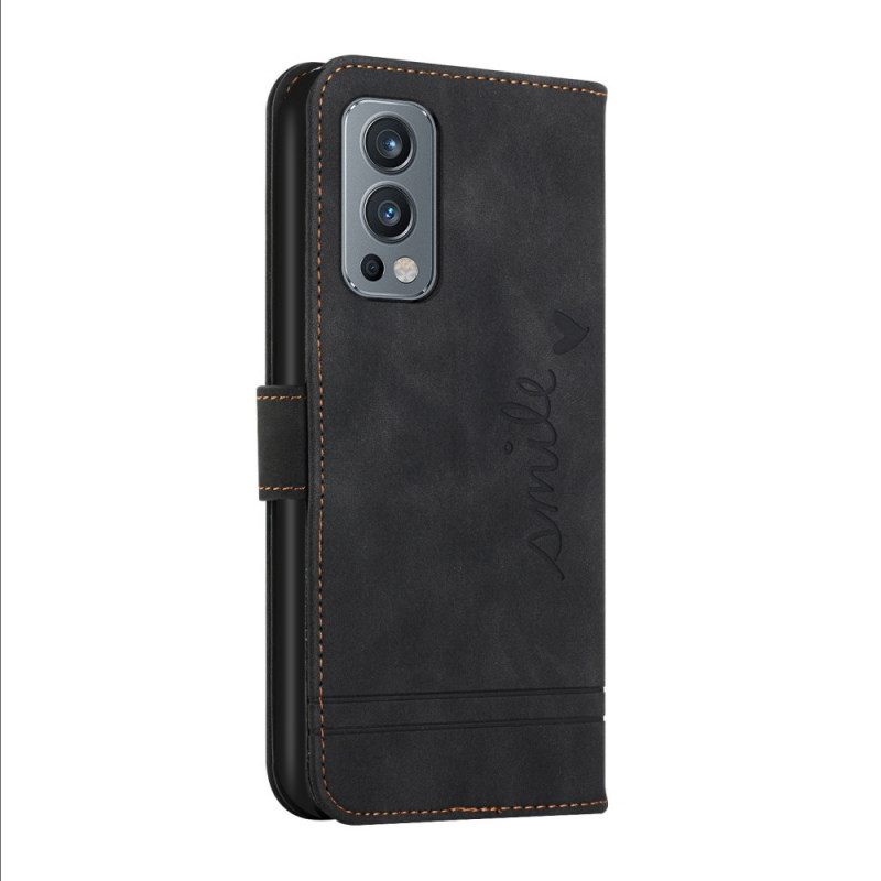 Kotelot OnePlus Nord 2 5G Smile Ja Lanyard