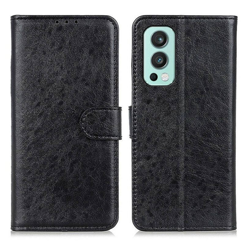 Kotelot OnePlus Nord 2 5G Teksturoitu Keinonahka