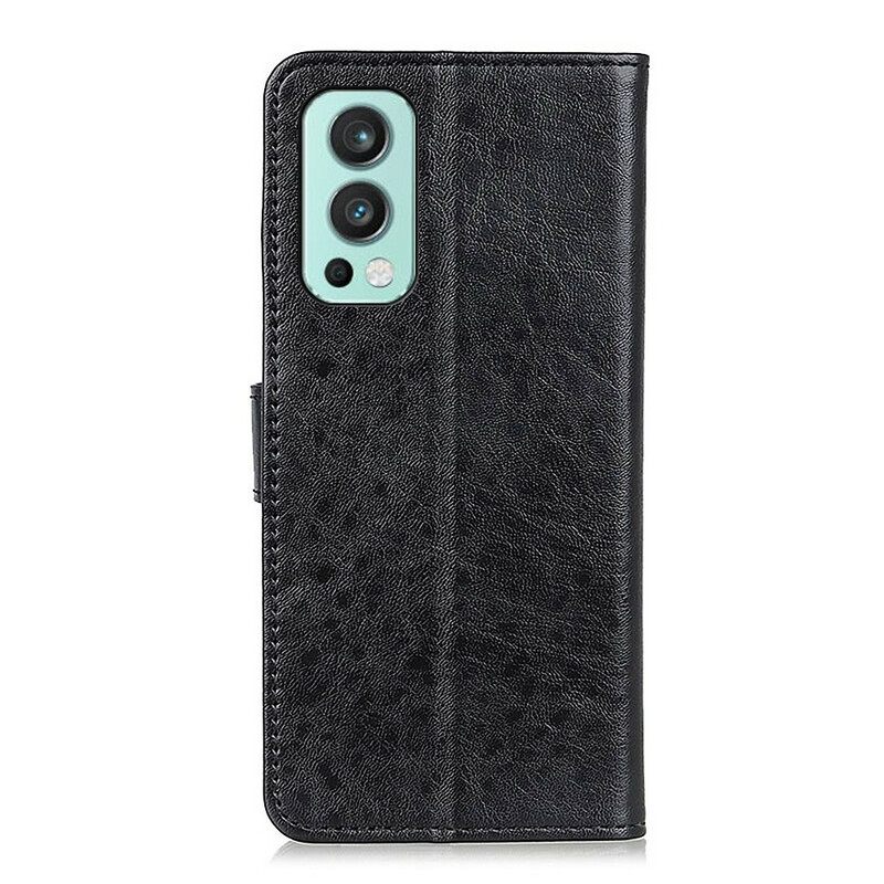 Kotelot OnePlus Nord 2 5G Teksturoitu Keinonahka