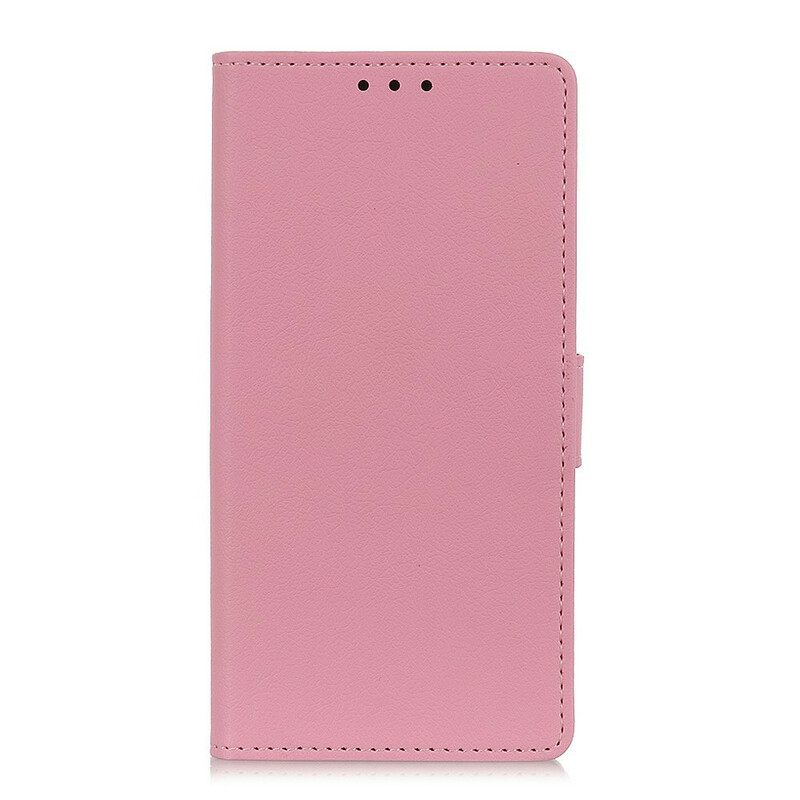 Kotelot OnePlus Nord 2 5G Yksinkertainen Kiiltävä Nahkaefekti