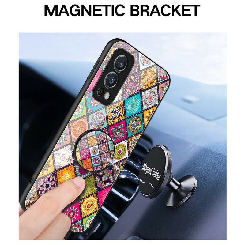 Kuori OnePlus Nord 2 5G Magneettinen Tilkkuteline