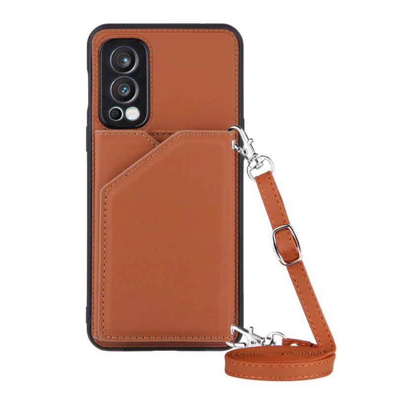 Kuori OnePlus Nord 2 5G Multi-card Holder Hihna