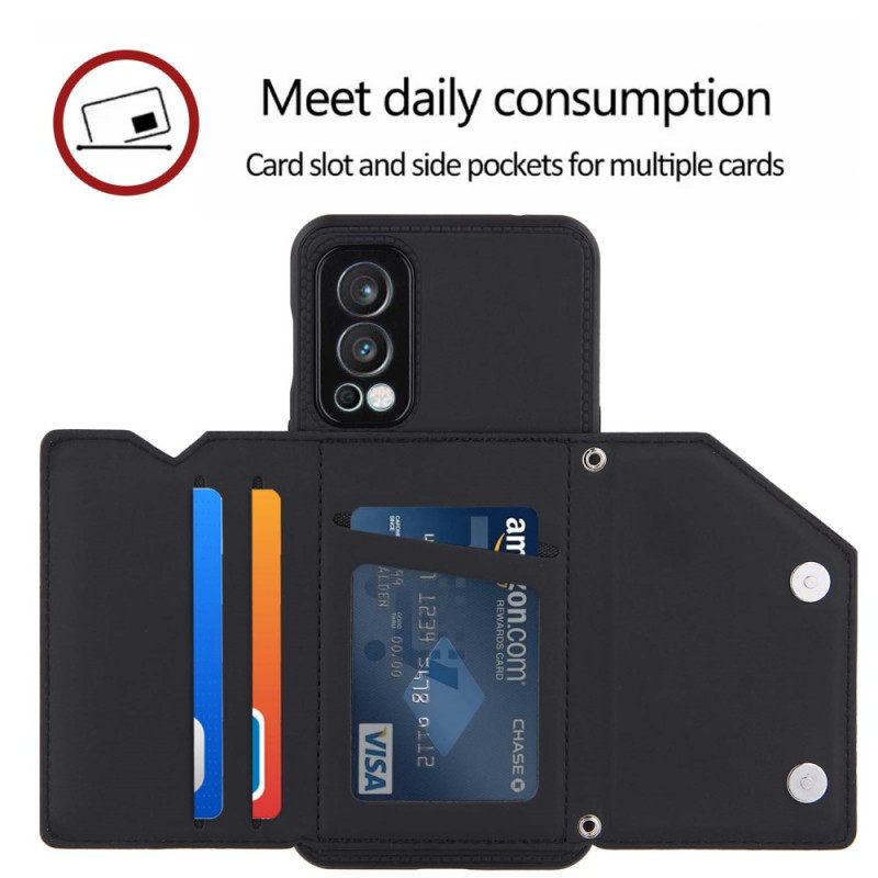Kuori OnePlus Nord 2 5G Multi-card Holder Hihna