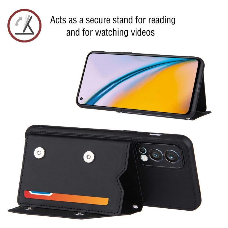 Kuori OnePlus Nord 2 5G Multi-card Holder Hihna