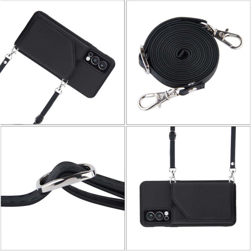 Kuori OnePlus Nord 2 5G Multi-card Holder Hihna