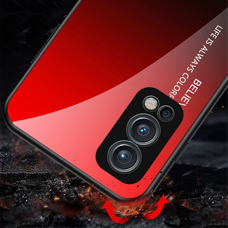 Kuori OnePlus Nord 2 5G Tempered Glass Hei