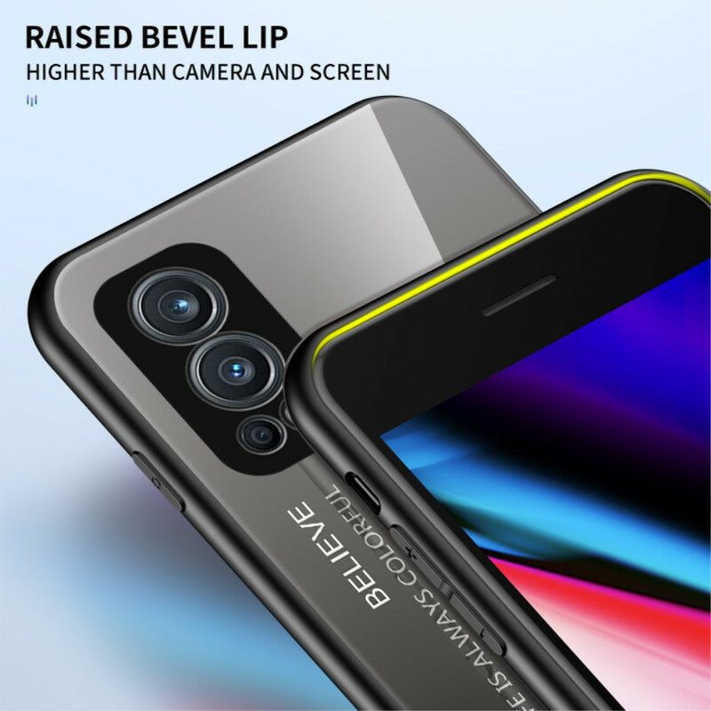 Kuori OnePlus Nord 2 5G Tempered Glass Hei