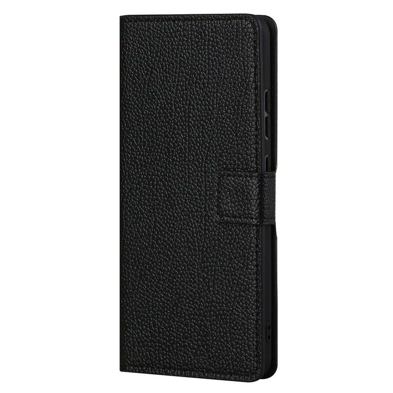 Nahkakotelo OnePlus Nord 2 5G Litchi Grain Leather Effect