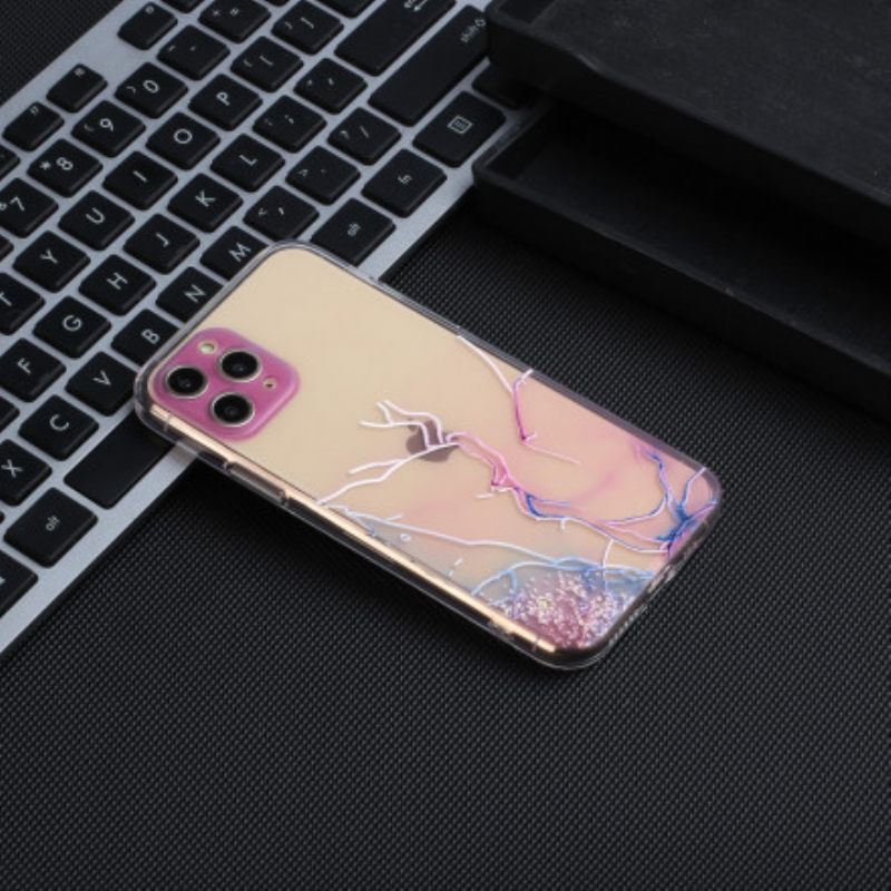 Case iPhone 11 Pro Artistic Joustava Silikoni