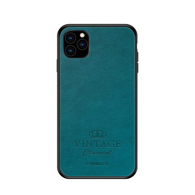 Case iPhone 11 Pro Vintage Leather Effect Pinwuyo