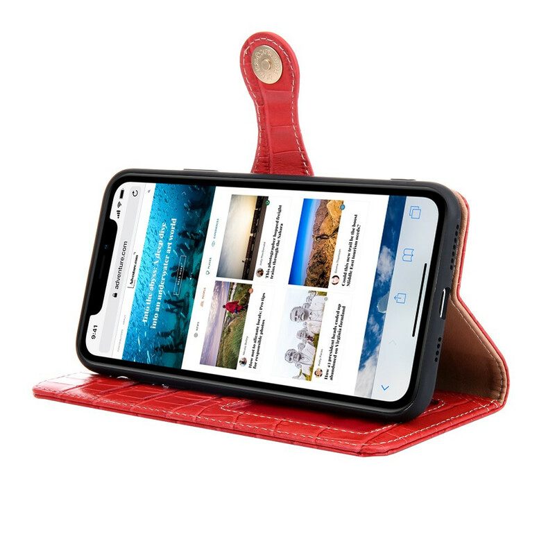 Kotelot iPhone 11 Pro Komea Croco