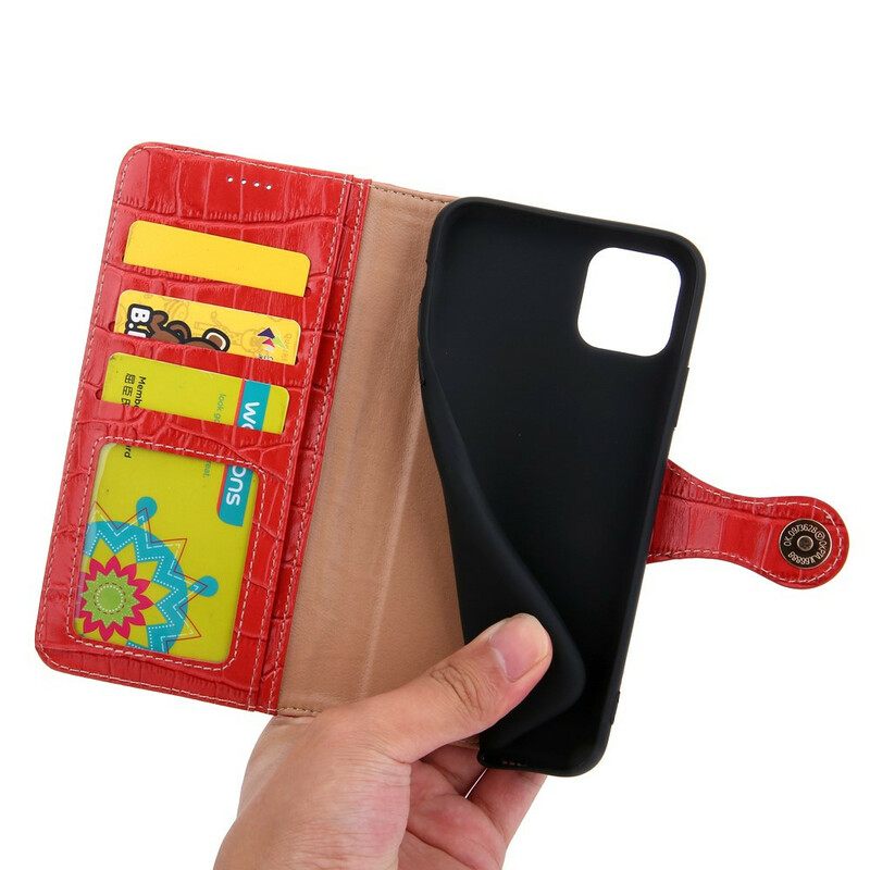 Kotelot iPhone 11 Pro Komea Croco