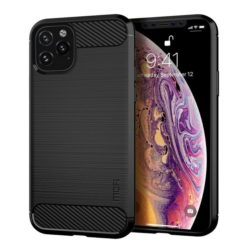 Kuori iPhone 11 Pro Harjattu Hiilikuitu Mofi