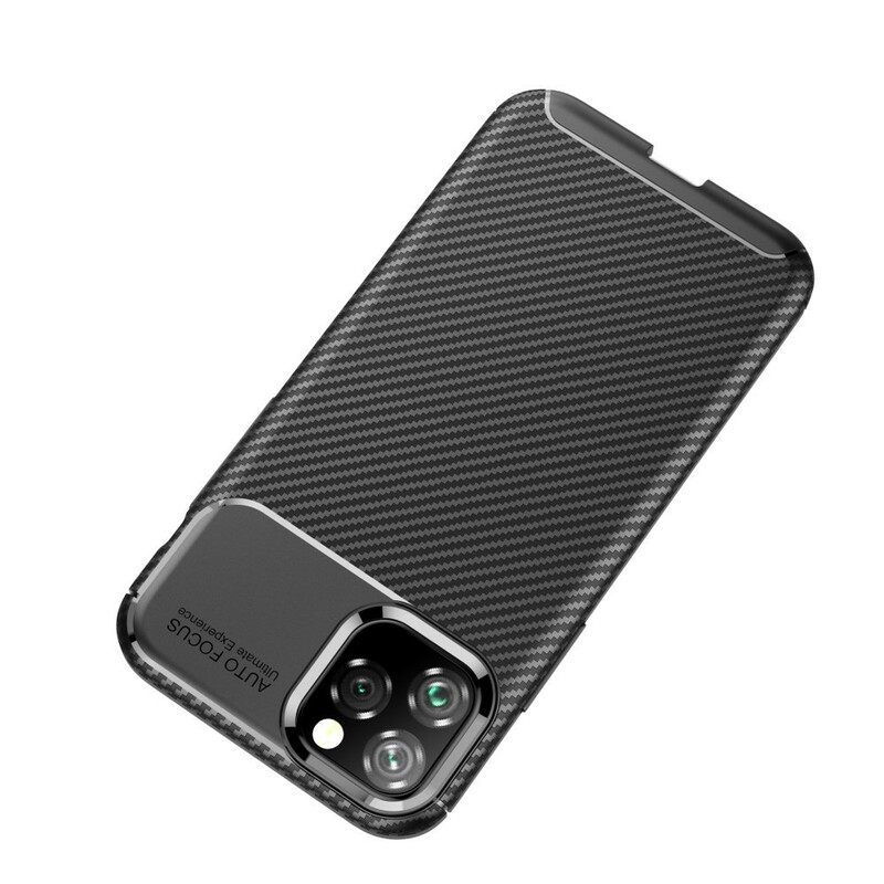 Kuori iPhone 11 Pro Joustava Hiilikuiturakenne