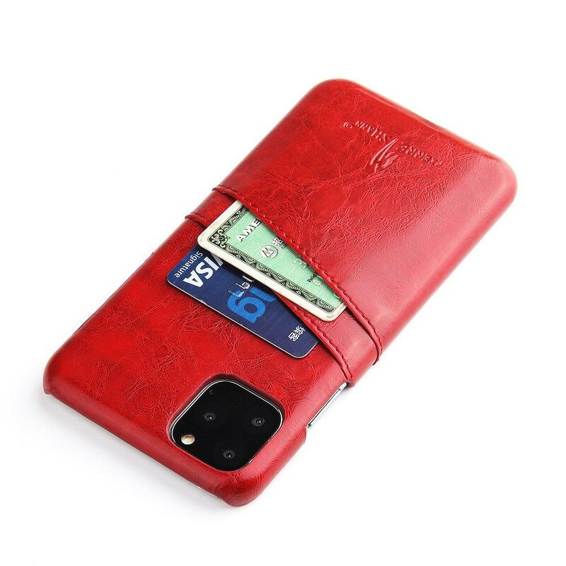 Kuori iPhone 11 Pro Kortin Haltija Fierre Shann
