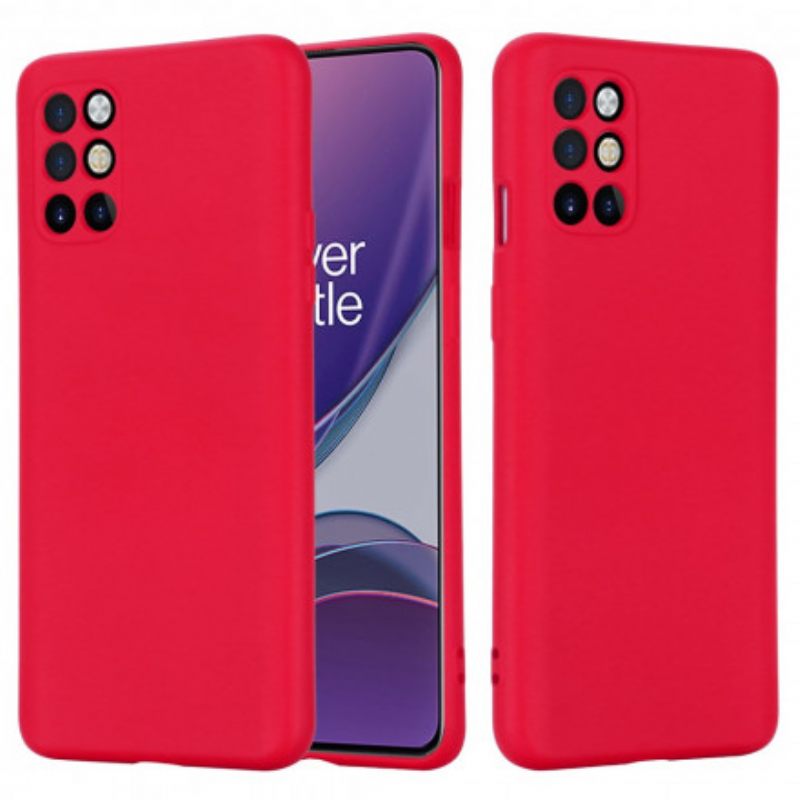 Kuori OnePlus 8T Nestemäinen Silikoni Kaulanauhalla