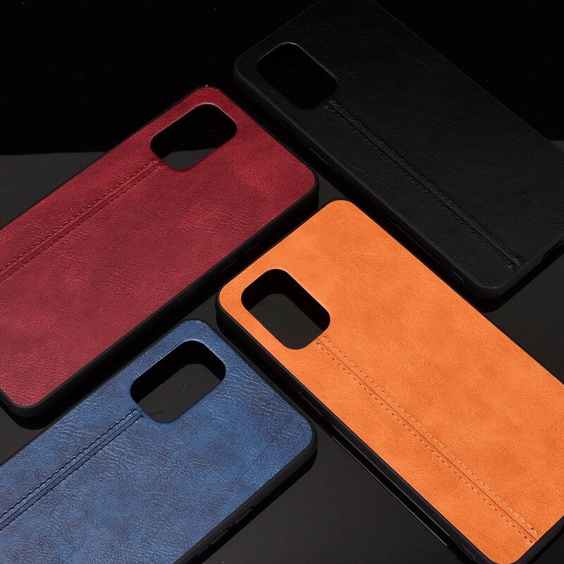 Kuori OnePlus 8T Tyylinen Nahkaompelu