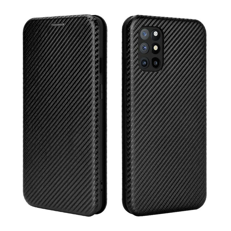 Puhelinkuoret OnePlus 8T Kotelot Flip Värillinen Hiilisilikoni