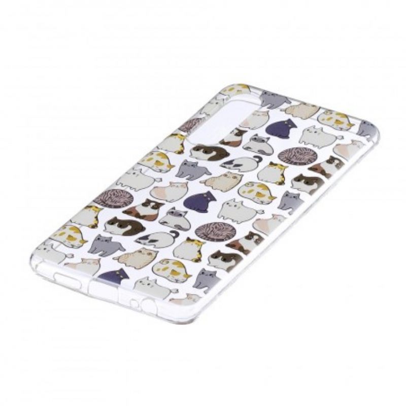 Case Huawei P30 Läpinäkyvä Useita Keskusteluja