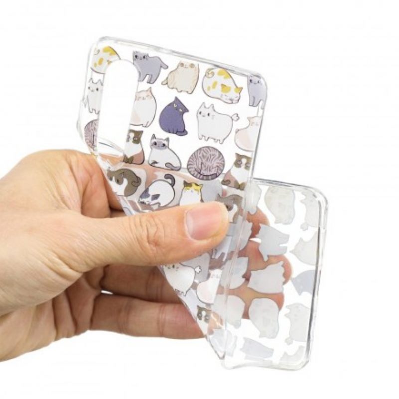 Case Huawei P30 Läpinäkyvä Useita Keskusteluja