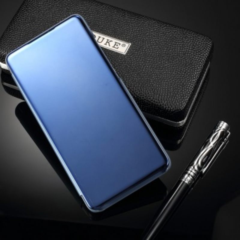 Puhelinkuoret Huawei P30 Peili Ja Nahkaefekti