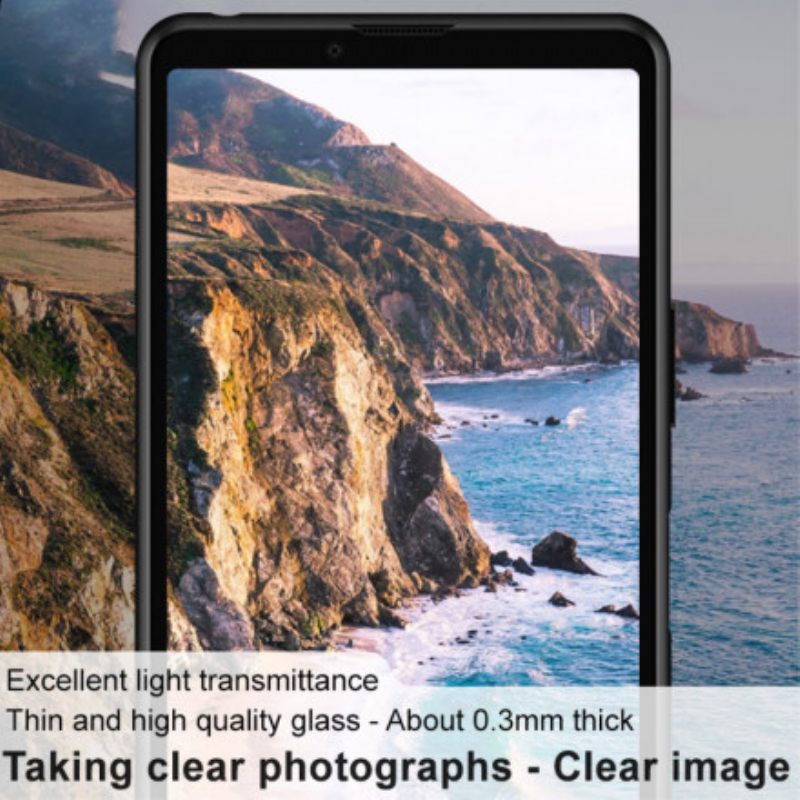 Suojaava Karkaistu Lasilinssi Sony Xperia 10 Iii Imak Puhelimelle
