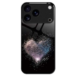 Case iPhone 17 Pro Max Puhelinkuoret Sydänkuvioinen Karkaistu Lasi