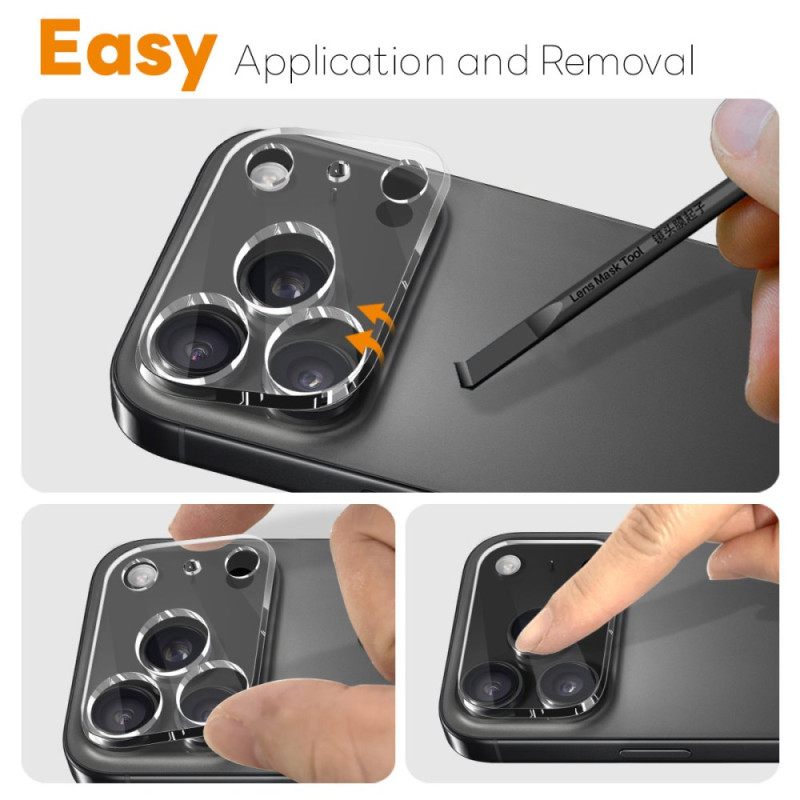 Karkaistusta Lasisesta Linssinsuojasta Valmistettu iPhone 17 Pro Maxille (kirkas)