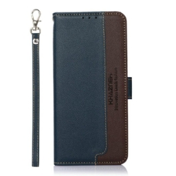 Kotelot iPhone 17 Pro Max Kaksivärinen Rfid-lompakko Khazneh Suojakuori