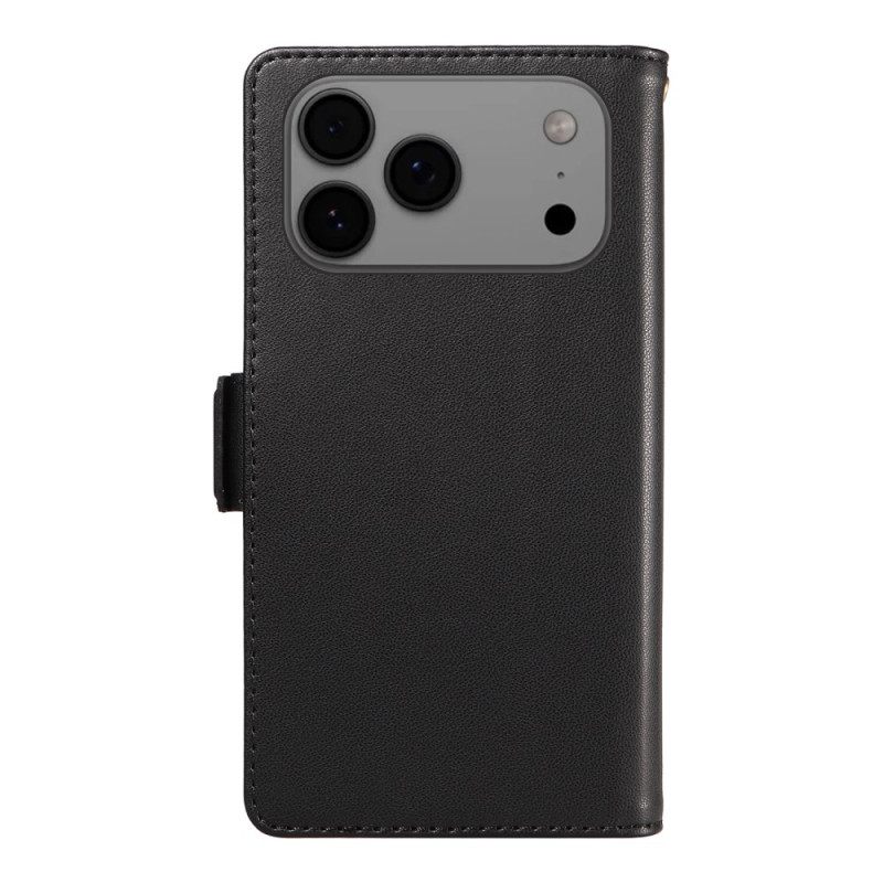 Kotelot iPhone 17 Pro Max Monikorttinen Kaulanauha Suojakuori