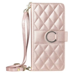 Kotelot iPhone 17 Pro Max Tikattu Kaulanauhalla Ja Olkahihnalla