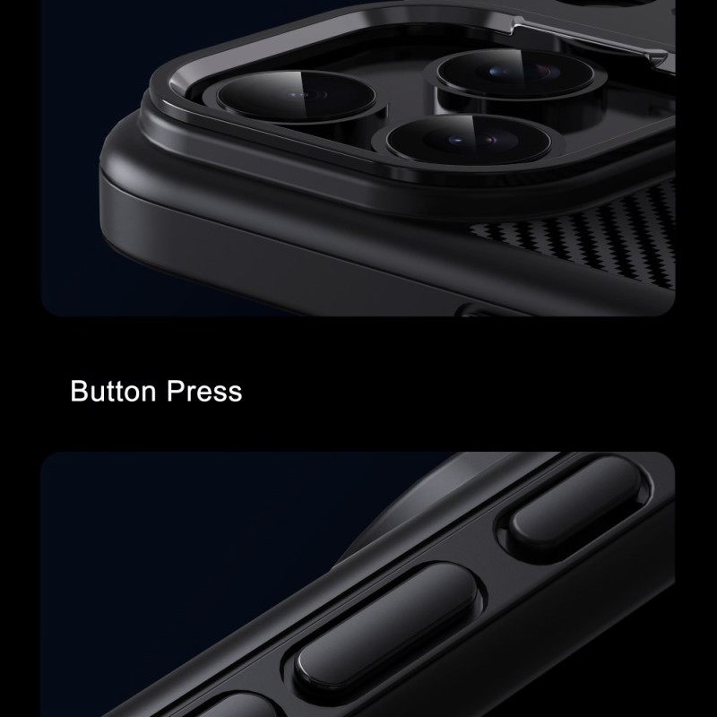 Kuori iPhone 17 Pro Max Ipaky Hiilikuitu Suojakuori