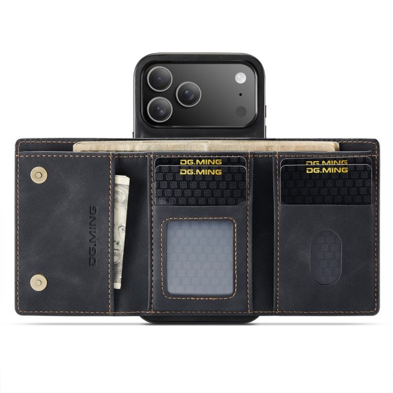 Kuori iPhone 17 Pro Max Irrotettava Lompakko Dg.ming Suojakuori
