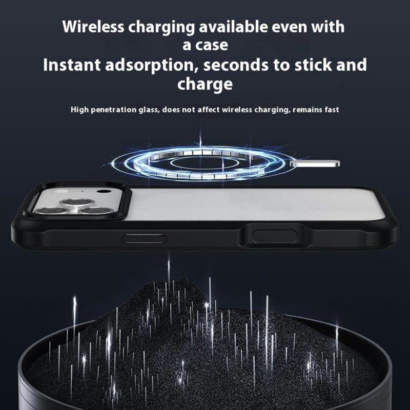 Kuori iPhone 17 Pro Max Kaksipuolinen Kirkas Suojakuori Suojakuori