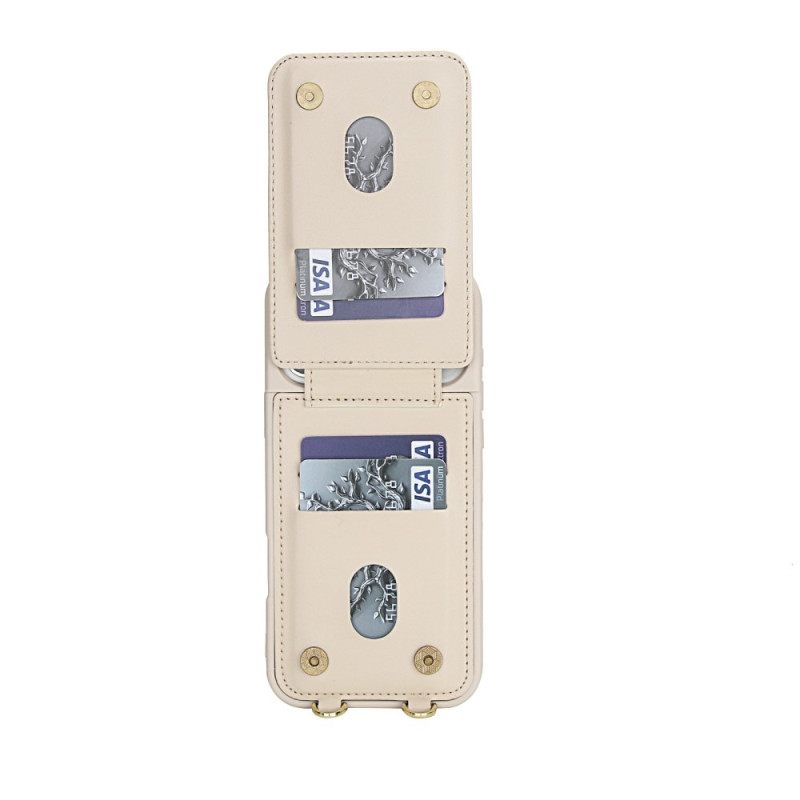 Kuori iPhone 17 Pro Max Korttikotelo Ja Olkahihna