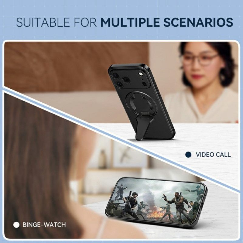 Kuori iPhone 17 Pro Max Magsafe-metalliefekti-integroitu Kiinnitys