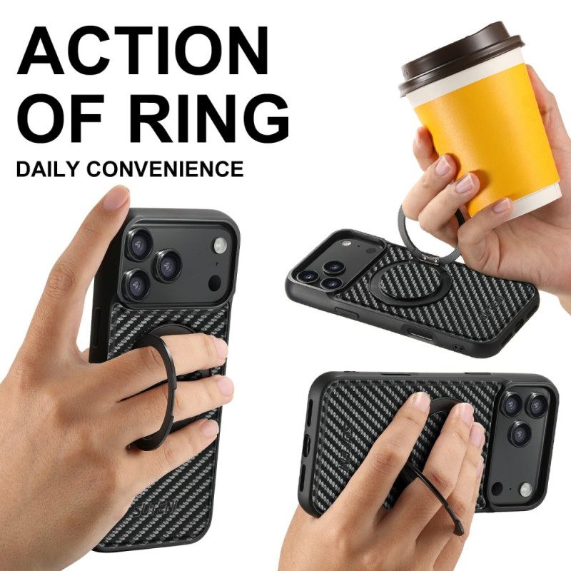 Kuori iPhone 17 Pro Max Magsafe-pyörivä Kiinnike Suteni