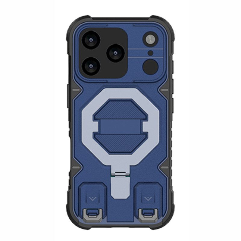 Kuori iPhone 17 Pro Max Magsafe-yhteensopiva Kiinnityksen Ja Rannehihnan Kanssa