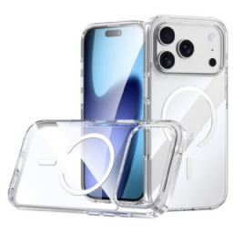 Kuori iPhone 17 Pro Max Magsafe-yhteensopiva Kirkas