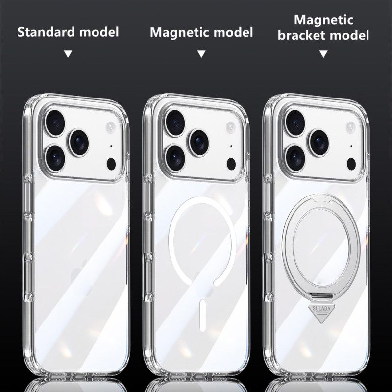 Kuori iPhone 17 Pro Max Magsafe-yhteensopiva Kirkas