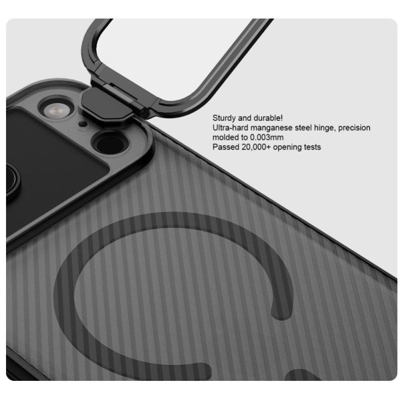 Kuori iPhone 17 Pro Max Nillkin Magnetic Camshield -potkuri Suojakuori
