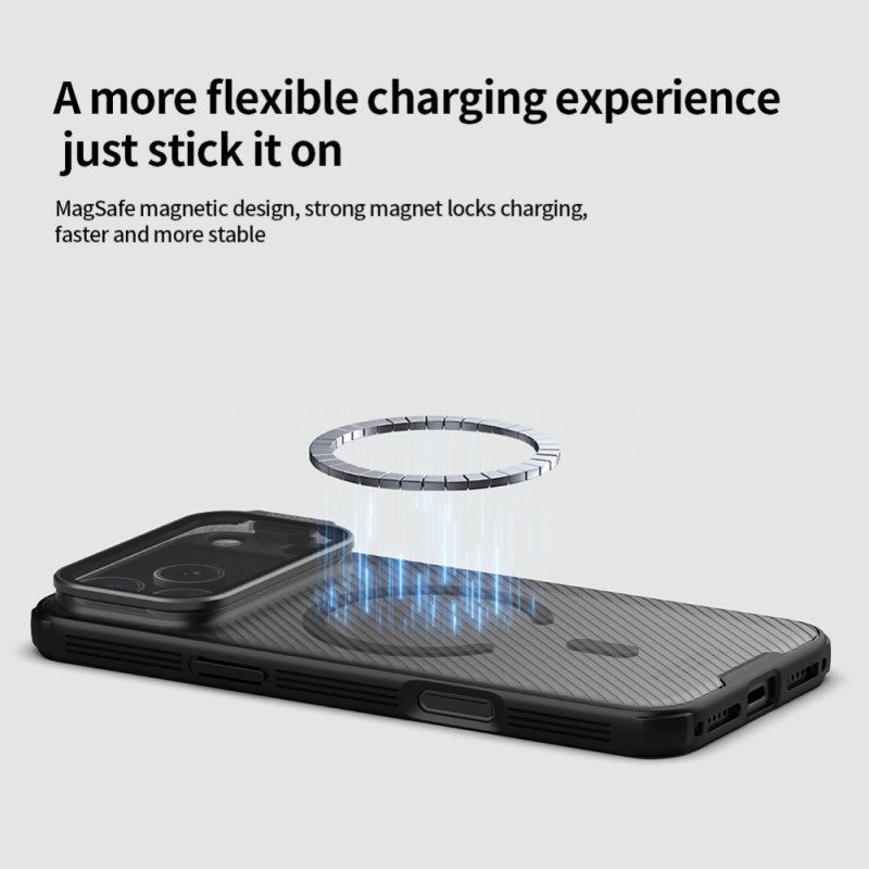 Kuori iPhone 17 Pro Max Nillkin Magnetic Camshield -potkuri Suojakuori