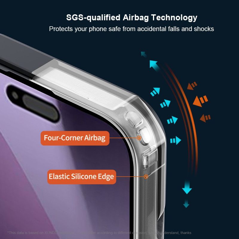 Kuori iPhone 17 Pro Max Xundd Suojakuori