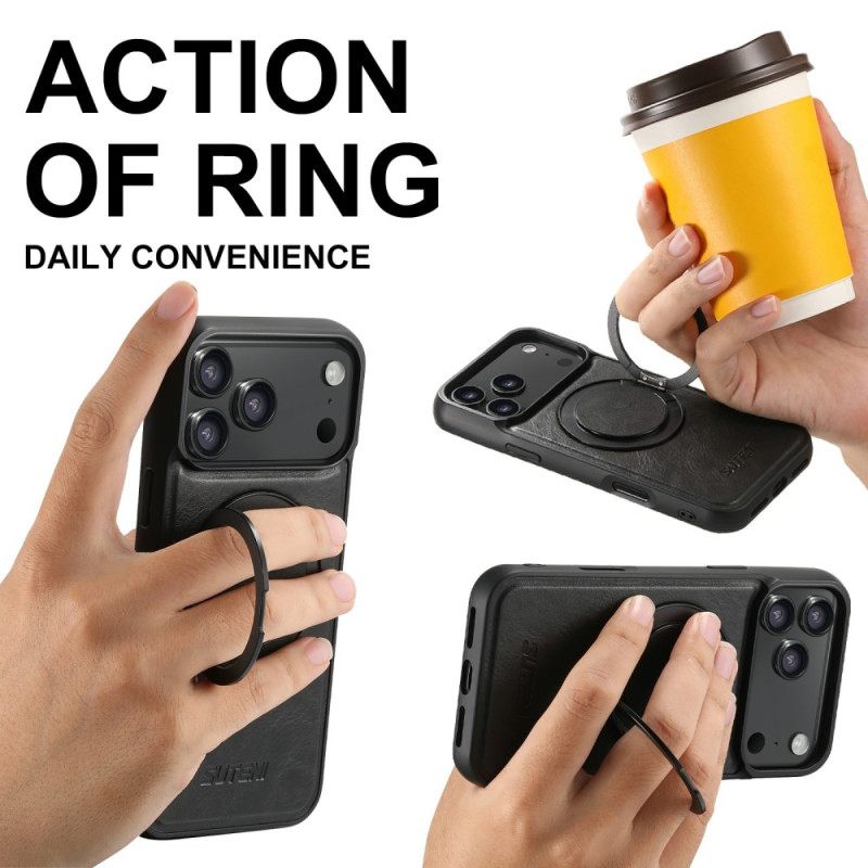 Kuori iPhone 17 Pro Max Yhteensopiva Magsafe Pyörivällä Kiinnityksellä Suteni