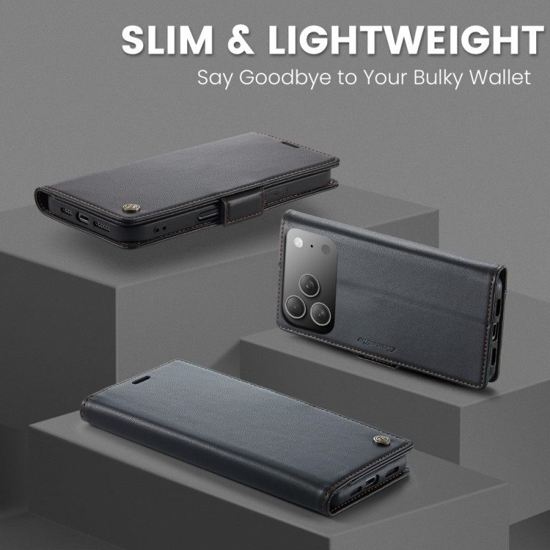 Nahkakotelo iPhone 17 Pro Max Caseme