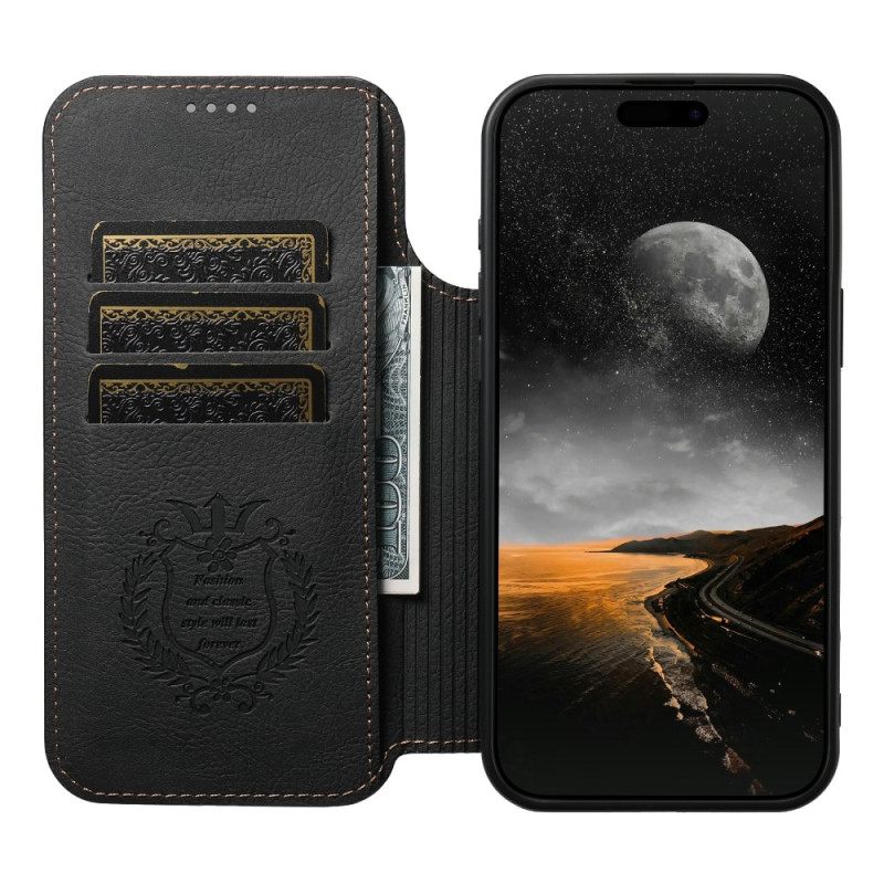 Nahkakotelo iPhone 17 Pro Max Magsafe-yhteensopiva Suteni Suojakuori