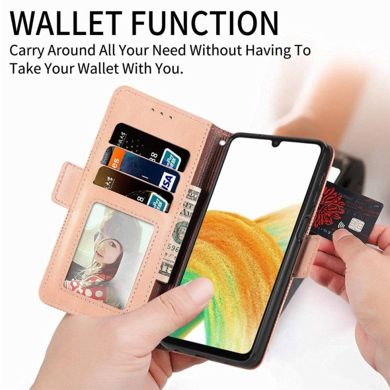 Flip Case Samsung Galaxy A13 Tyylikäs