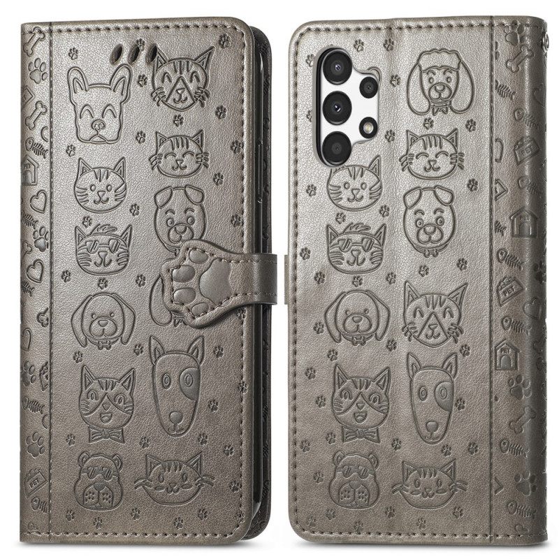 Kotelot Samsung Galaxy A13 Animated Animals
